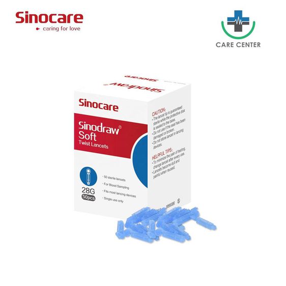 🔥ของแท้ รับประกัน 3 ปี 🔥เครื่องวัดน้ำตาลในเลือด (หน่วยวัด mg dl) Sinocare Safe-Accu 2 เครื่องตรวจเบาหวาน วัดเบาหวาน รูปที่ 7