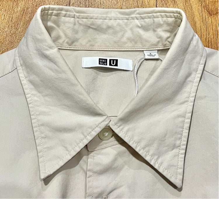 เสื้อเชิ้ต Uniqlo U Broadcloth Regular  Long Sleeve Shirt รูปที่ 3