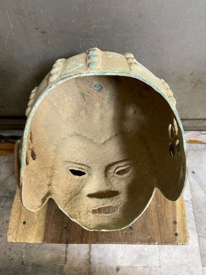 หน้ากาก ทหารจีนทองเหลืองสะสม รูปที่ 11