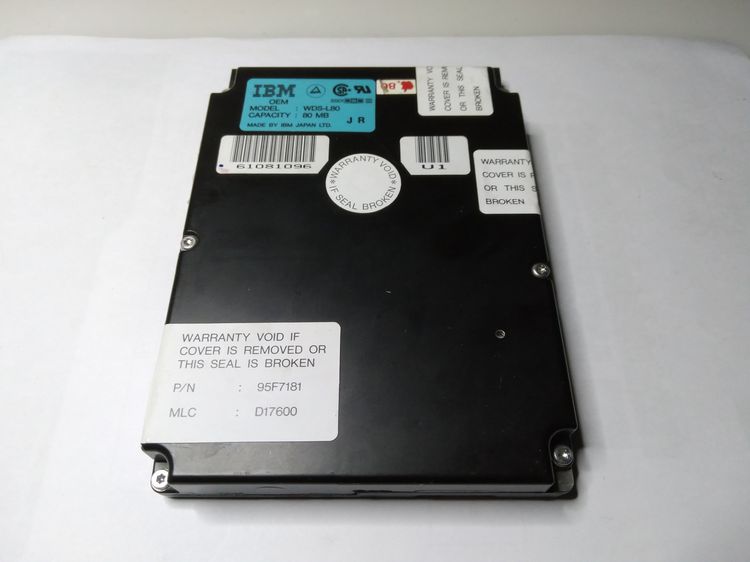 HDD SCSI 50 Pin 80MB Apple Macintosh OEM รูปที่ 4