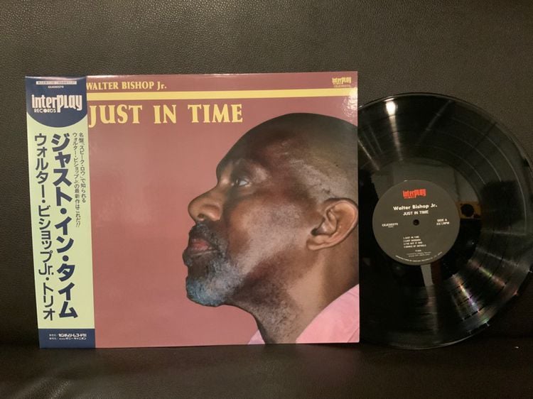 ขายแผ่นเสียงแจ๊สทรีโอสภาพสวย Jazz trio Lp Walter Bishop, Jr.  Just In Time 1991 Japan 🇯🇵 Vinyl ส่งฟรี