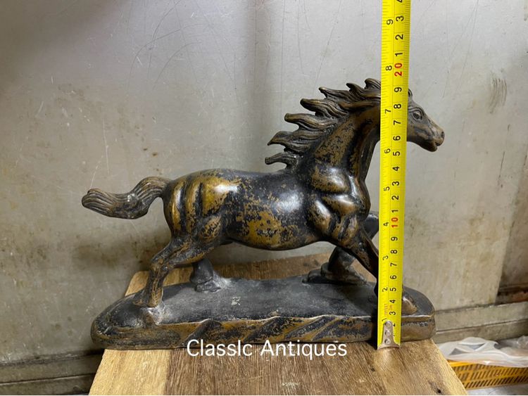 ม้า อาชา ทองเหลืองสะสม รูปที่ 7