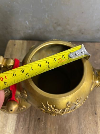 กาน้ำชามังกร ทองเหลือง รูปที่ 10