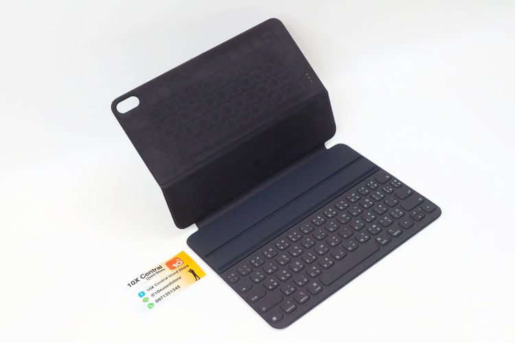 Keyboard Folio for iPad Pro 11-inch (1th Gen) สภาพดี หนังไม่ลอก ใช้งานได้ปกติทุกอย่าง   - ID24050041