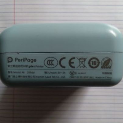 Peripage Pocket A6 เครื่องปริ๊นท์ไร้หมึกรุ่นใหม่ รูปที่ 3