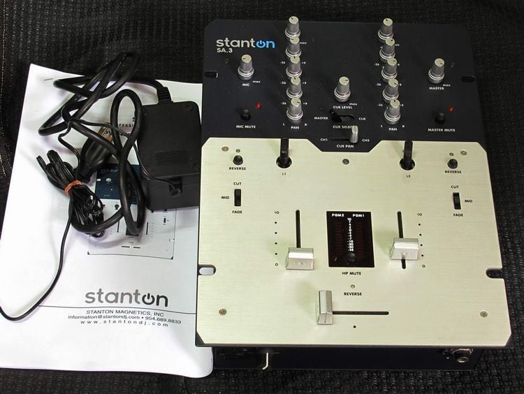 Stanton SA-3 Two Channel Scratch Mixer