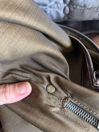 กระเป๋า Fendi zucca handbag 💯 รูปที่ 13