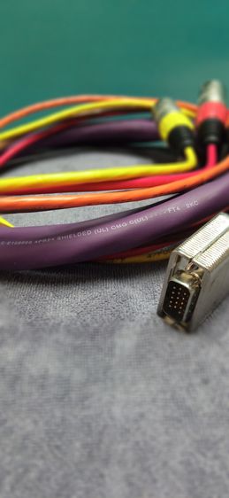สายสัญญาณ Audio Cable 15 Pin Male DB15 to XLR  รูปที่ 8