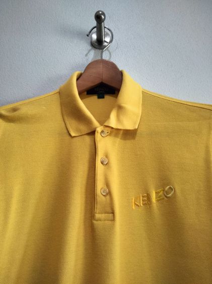 เสื้อ KENZO GOLF(1)เนื้อผ้า cottonสีเหลืองสด แขนยาว
 รูปที่ 8