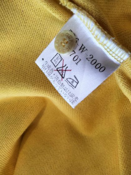 เสื้อ KENZO GOLF(1)เนื้อผ้า cottonสีเหลืองสด แขนยาว
 รูปที่ 11