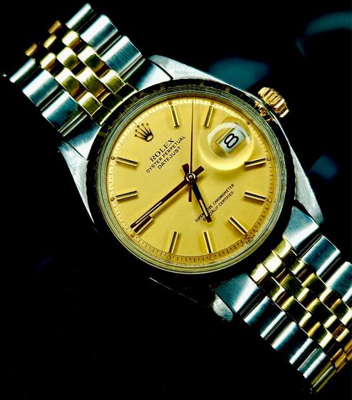 Rolex oyster perpetual date just 1601 รูปที่ 6