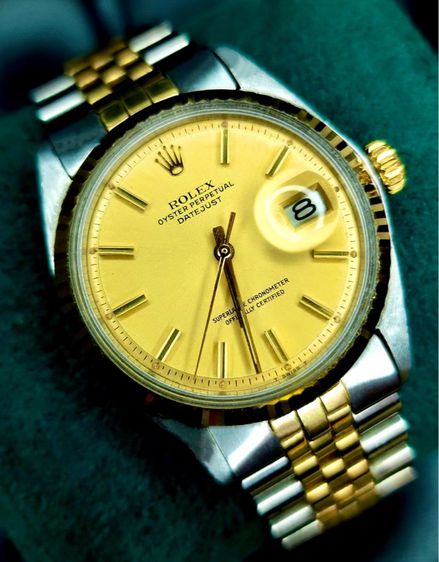 Rolex oyster perpetual date just 1601 รูปที่ 2