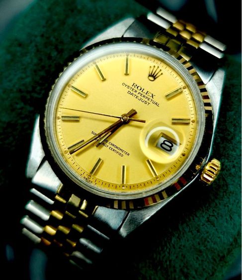 Rolex oyster perpetual date just 1601 รูปที่ 3
