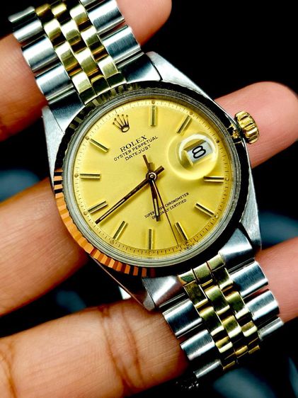 Rolex oyster perpetual date just 1601 รูปที่ 4
