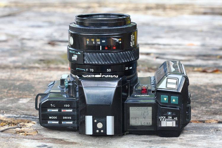 กล้องฟิล์ม MINOLTA SLR AF พร้อมเลนส์ 35-70 F4 ตลอดช่วง รูปที่ 9