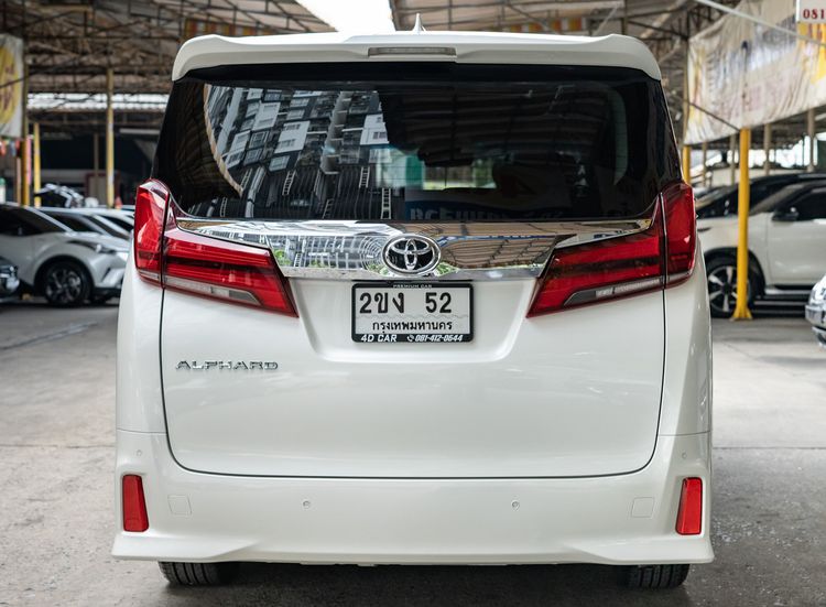 Toyota Alphard 2021 2.5 S C-Package Van เบนซิน ไม่ติดแก๊ส เกียร์อัตโนมัติ ขาว รูปที่ 4