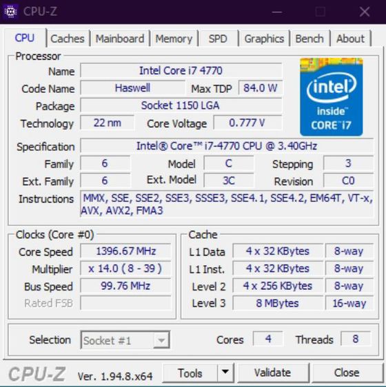ขาย Computer PC I7 4770 Ram 16 GB.  ssd 240GB.  HDD 2TB. รูปที่ 2