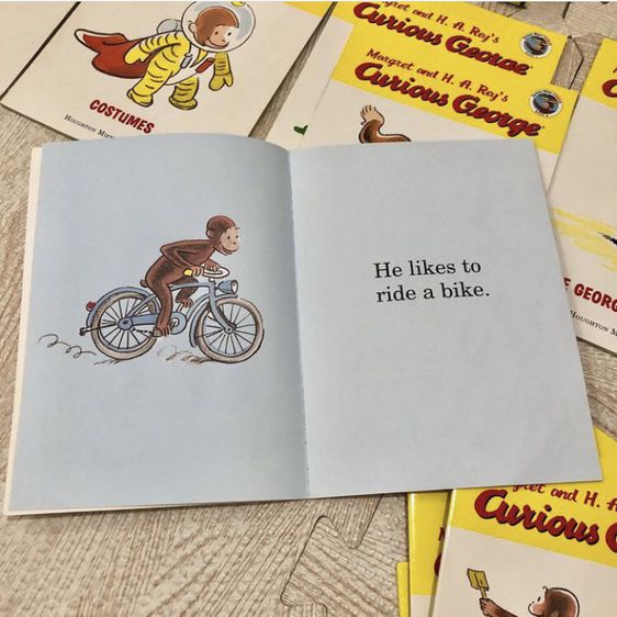 curious George หนังสือเด็ก  รูปที่ 4
