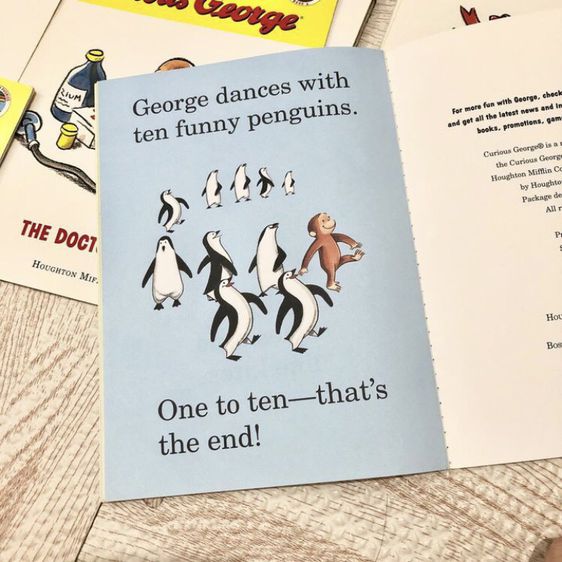 curious George หนังสือเด็ก  รูปที่ 3