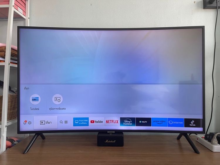 Samsung Smart TV 4K 49 จอโค้ง รุ่น UA49NU7300KXXT รูปที่ 1