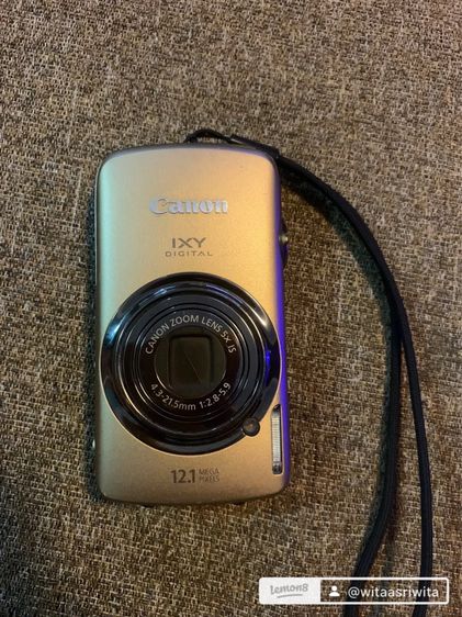 ‼️Sold out กล้องดิจิตอลรุ่นเก่า canon ixy 930is รูปที่ 1