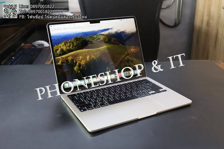 MacBook Air M2 13.6 inch 2022 Starlight ขาย 26,900 บาท รูปที่ 3