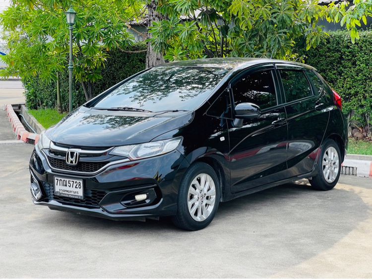 Honda Jazz 2018 1.5 V Plus i-VTEC Sedan เบนซิน ไม่ติดแก๊ส เกียร์อัตโนมัติ ดำ รูปที่ 3