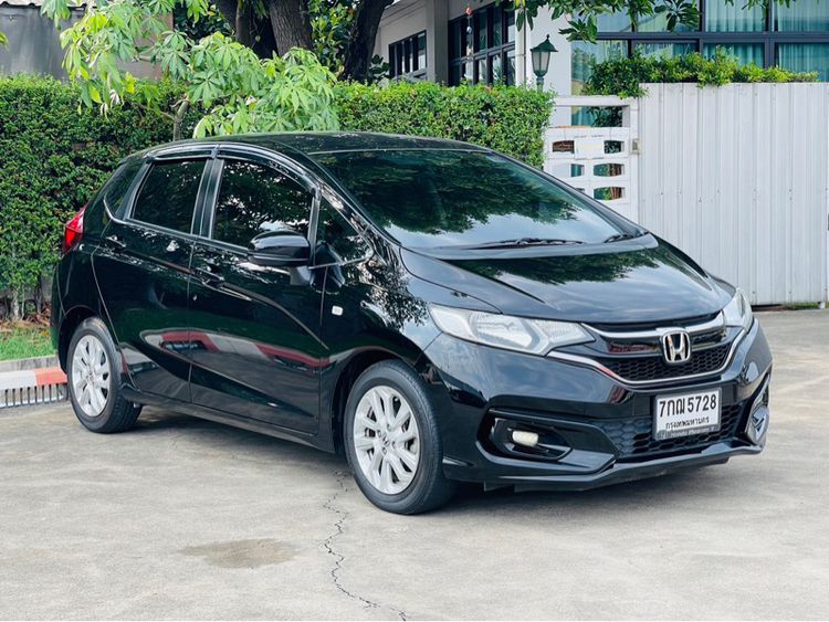 Honda Jazz 2018 1.5 V Plus i-VTEC Sedan เบนซิน ไม่ติดแก๊ส เกียร์อัตโนมัติ ดำ รูปที่ 2