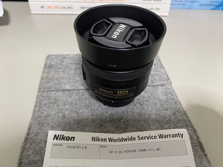 Nikon 35 f1.8G อปกศ ครบกล่อง รูปที่ 9