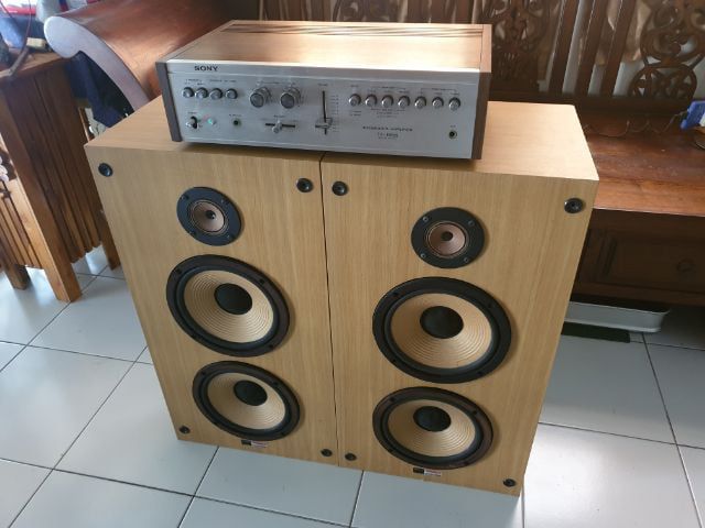 ชุดวินเทจ SONY Amplifier TA-1066 Speakers SS-1250