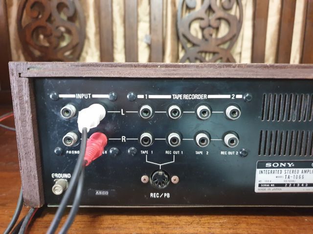 ชุดวินเทจ SONY Amplifier TA-1066 Speakers SS-1250 รูปที่ 7