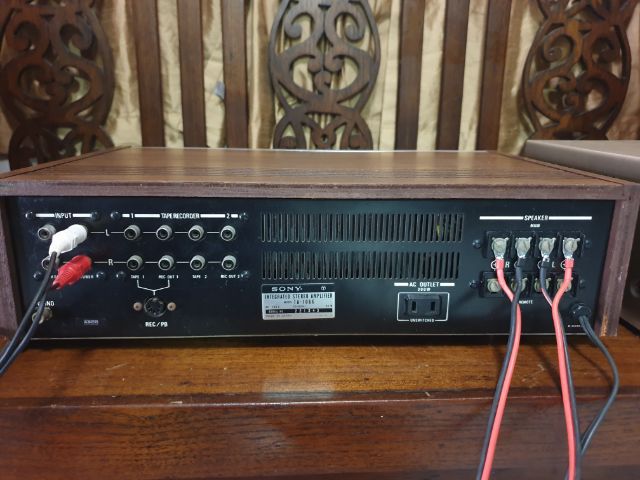 ชุดวินเทจ SONY Amplifier TA-1066 Speakers SS-1250 รูปที่ 6