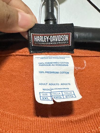 💥เสื้อ HARLEY-DAVIDSON  second hand t-shirts    รูปที่ 4