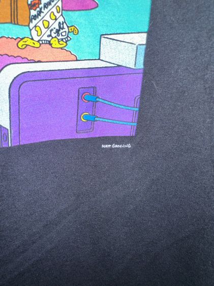 💥เสื้อ The Simpsons  second hand t-shirts รูปที่ 3