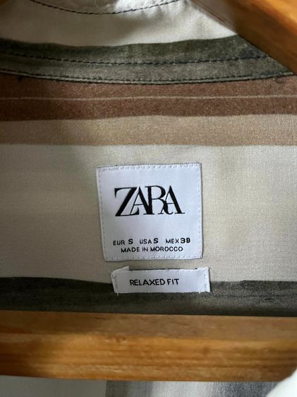 ZARA-ผ้าวิสคอส size M ขนาดอก 42 ไหล่ 18 ยาว 29 สภาพดี ไร้ตำหนิ (ดูเหมือนเสื้อเก่า แต่จริงๆมันคือสีพาสเทล)  รูปที่ 2