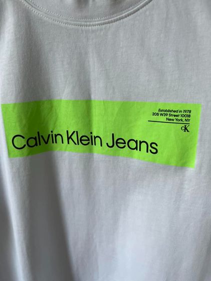 Calvin Klein ของใหม่ ป้ายห้อย size L ขนาดอก 44 ไหล่  รูปที่ 5