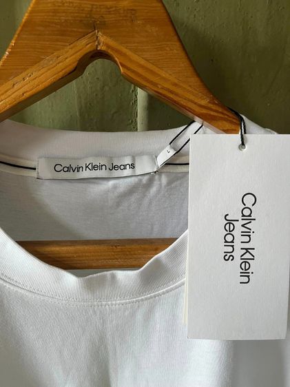 Calvin Klein ของใหม่ ป้ายห้อย size L ขนาดอก 44 ไหล่  รูปที่ 4