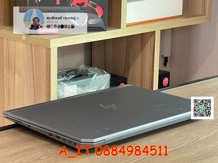 HP ZBook 15 G5 Mobile WorkStation Corei7-8850H RAM16GB SSD512GB NVIDIA P1000(4GB DDR5) สินค้ามือสอง รูปที่ 6