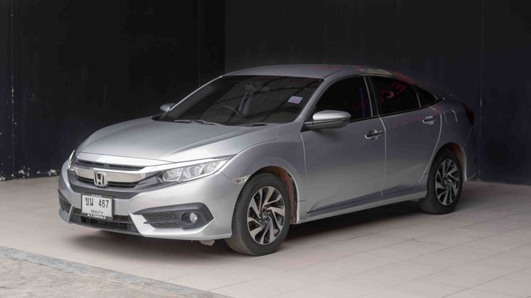 Honda Civic 2018 1.8 EL i-VTEC Sedan เบนซิน ไม่ติดแก๊ส เกียร์อัตโนมัติ เทา รูปที่ 3
