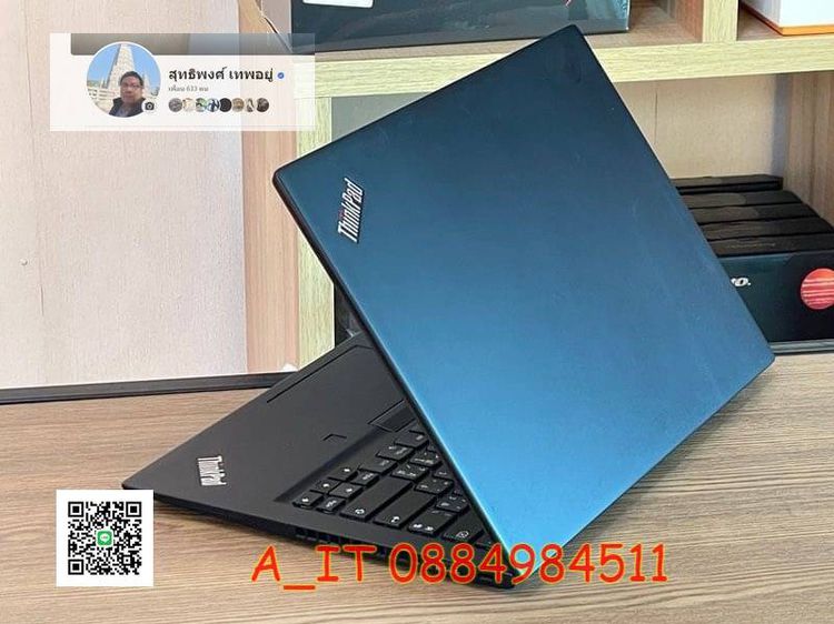 Lenovo Thinkpad T490s Corei7-8550U RAM16GB SSD512GB Win 10 Pro คีย์ไฟ สินค้ามือสอง รูปที่ 5
