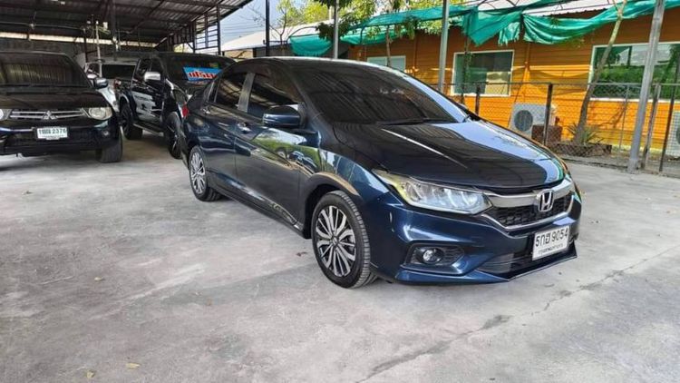 Honda City 2017 1.5 V Plus i-VTEC Sedan เบนซิน ไม่ติดแก๊ส เกียร์อัตโนมัติ เทา รูปที่ 4