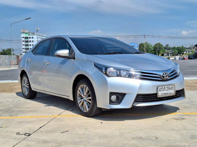 Toyota Altis 2015 1.8 G Sedan เบนซิน ไม่ติดแก๊ส เกียร์อัตโนมัติ บรอนซ์เงิน รูปที่ 2