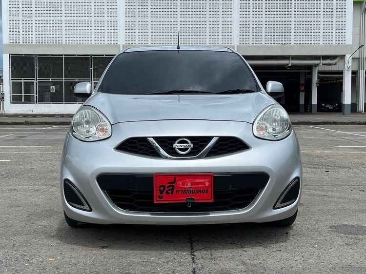 Nissan March 2018 1.2 E Sedan ดีเซล ไม่ติดแก๊ส เกียร์อัตโนมัติ เทา รูปที่ 4