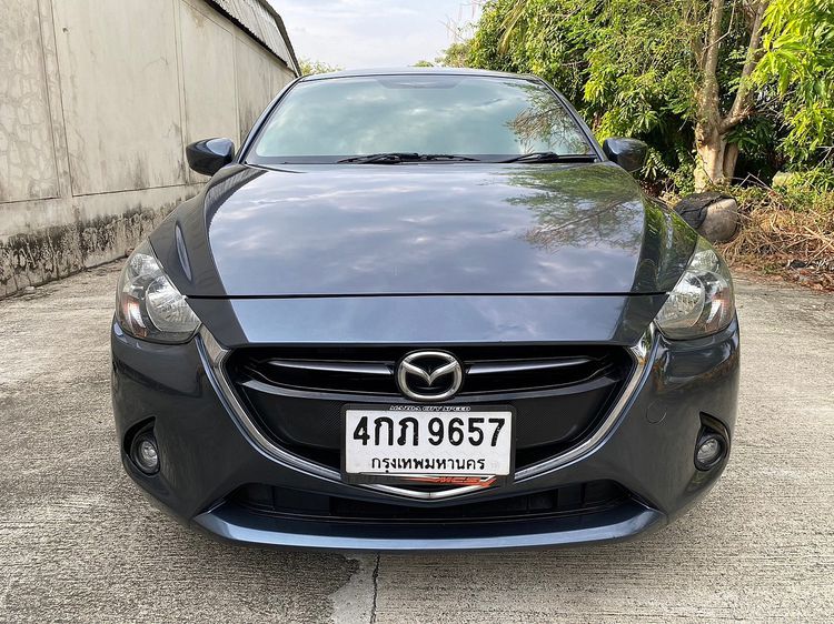 Mazda Mazda 2 2015 1.3 High Connect Sedan เบนซิน ไม่ติดแก๊ส เกียร์อัตโนมัติ น้ำเงิน รูปที่ 2