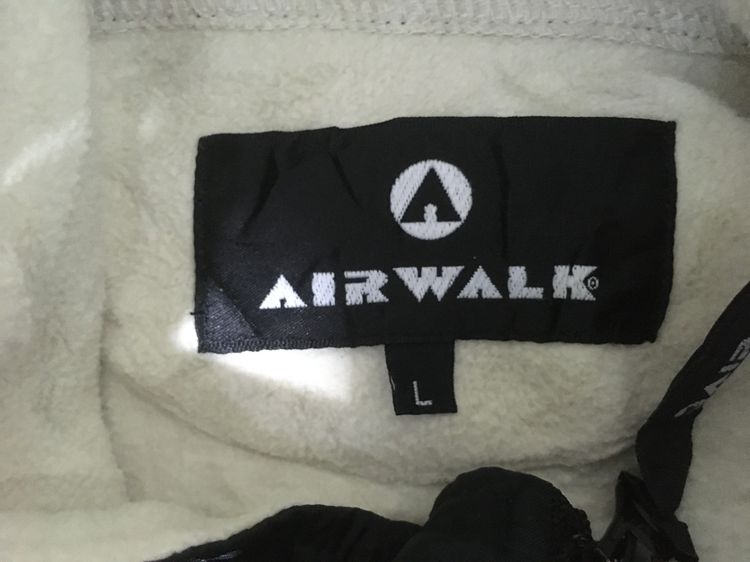 เสื้อแจ็คเก็ตแขนกุด (เสื้อกั๊ก) แบรนด์ AIRWALK สีดำกับสีครีม รูปที่ 9