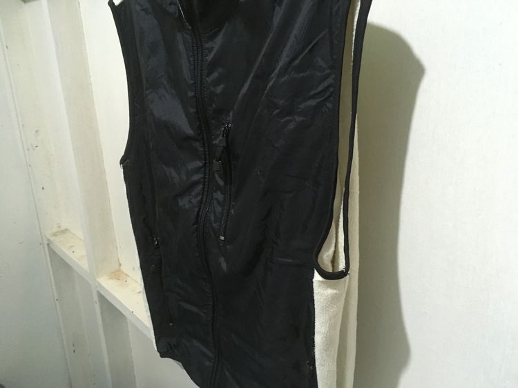 เสื้อแจ็คเก็ตแขนกุด (เสื้อกั๊ก) แบรนด์ AIRWALK สีดำกับสีครีม รูปที่ 5