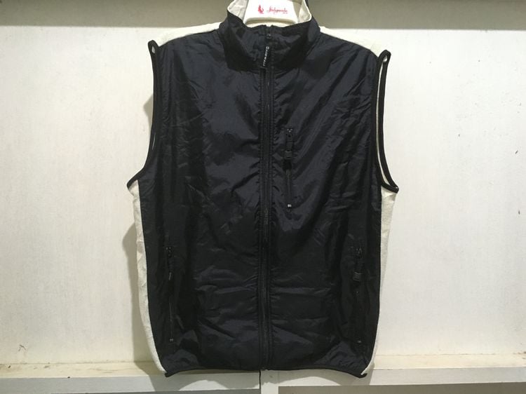 เสื้อแจ็คเก็ตแขนกุด (เสื้อกั๊ก) แบรนด์ AIRWALK สีดำกับสีครีม รูปที่ 1