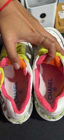 Chanel Sneaker Neon 39 รูปที่ 5
