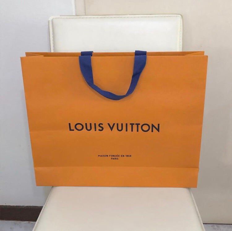 ถุงหลุยส์ ถุงกระดาษ Louis Vuitton 