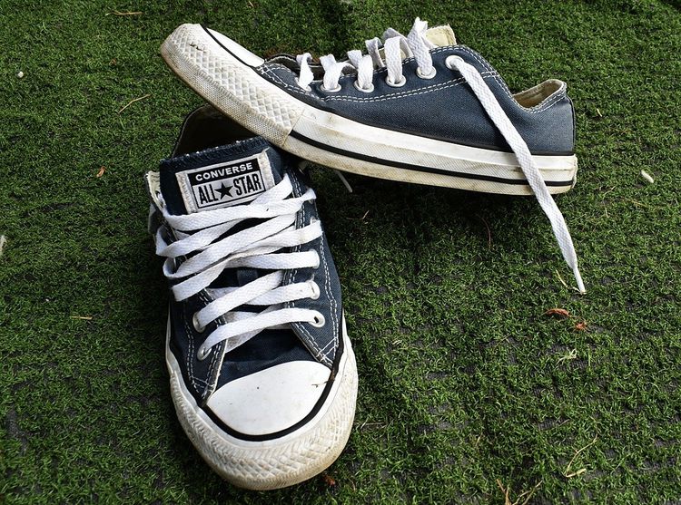 Converse รองเท้าผ้าใบ ผ้าใบ UK 5 | EU 38 | US 6.5 ฟ้า รองเท้า convers เบอร์ 5